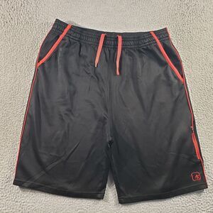 AND1 Shorts Men's 2XL Black Basketball Stretch Athleisure Pockets Casual
